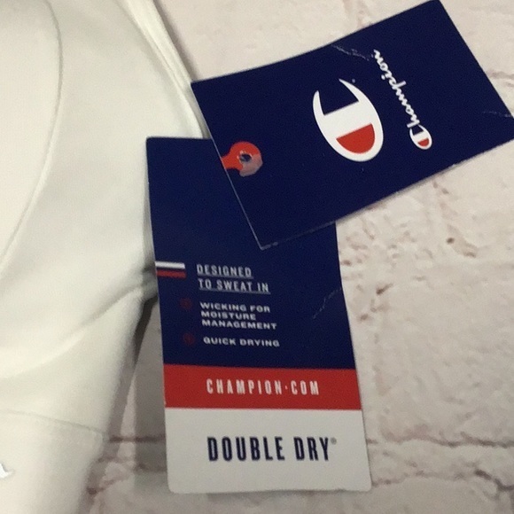 🌼CHAMPION  SPORTS BRA. Size 34DD. MAXIMUm SUPPORT. White . Racer back‎ w/ mesh - Picture 5 of 7